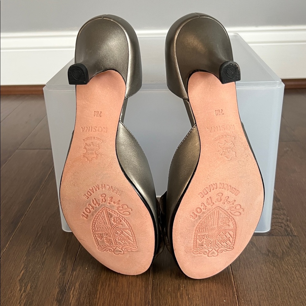 Brighton Rosina Open-Toe Heels - Picture 10 of 13